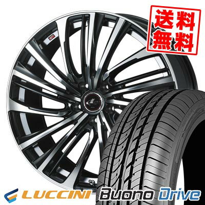 205/60R16 96H XL ルッチーニ Buono Drive LEONIS FR サマータイヤホイール4本セット 【取付対象】