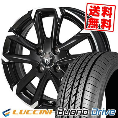 185/55R15 82V LUCCINI ルッチーニ Buono Drive JP STYLE MJ-V ジェイピースタイル MJ-V サマータイヤホイール4本セット 【取付対象】