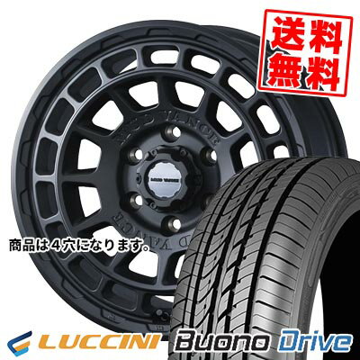 185/65R14 86H ルッチーニ Buono Drive MUDVANCE X Type F サマータイヤホイール4本セット 