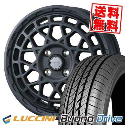 155/65R14 75H ルッチーニ Buono Drive MUDVANCE X Type M サマータイヤホイール4本セット 