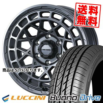 205/55R16 91V ルッチーニ Buono Drive MUDVANCE X Type M サマータイヤホイール4本セット 【取付対象】