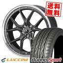 225/40R18 92W XL ルッチーニ Buono Sport NOVARIS ASSETE S1 サマータイヤホイール4本セット 【取付対象】