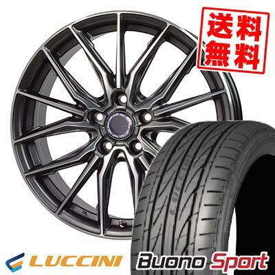 235/40R18 95W XL ルッチーニ Buono Sport Precious AST M4 サマータイヤホイール4本セット 【取付対象】