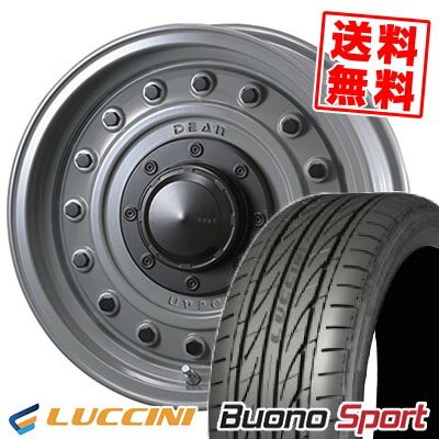 215/55R16 97V XL LUCCINI ルッチーニ Buono Sport DEAN COLORADO ディーン コロラド サマータイヤホイール4本セット 【取付対象】