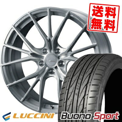 225/40R19 93Y XL ルッチーニ Buono Sport WEDS F ZERO FZ-1 サマータイヤホイール4本セット 【取付対象】