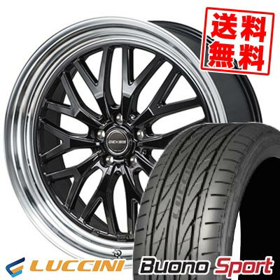 225/40R19 93Y XL ルッチーニ Buono Sport GEXSIS GM210 サマータイヤホイール4本セット 【取付対象】