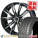 215/55R16 97V XL ルッチーニ Buono Sport WEDS LEONIS GX サマータイヤホイール4本セット 【取付対象】