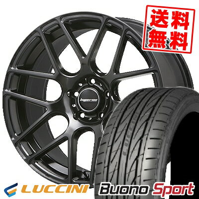 225/35R20 93Y XL ルッチーニ Buono Sport HYPERION CVM サマータイヤホイール4本セット 【取付対象】