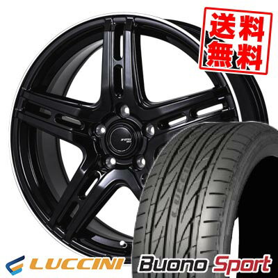 215/40R18 89W XL ルッチーニ Buono Sport JP STYLE R52 サマータイヤホイール4本セット 【取付対象】