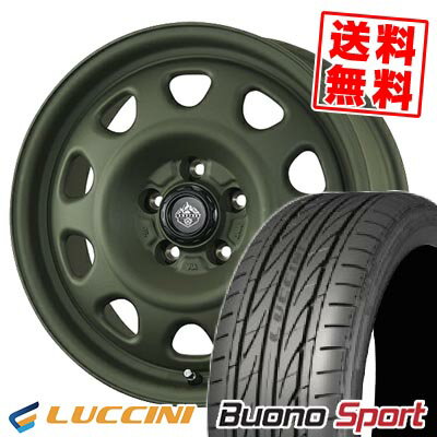 215/55R16 97V XL LUCCINI ルッチーニ Buono Sport LANDFOOT SWZ ランドフット SWZ サマータイヤホイール4本セット 【取付対象】