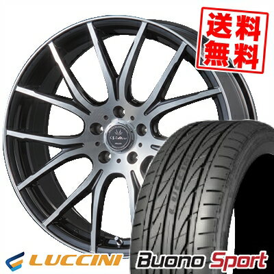 225/40R19 93Y XL ルッチーニ Buono Sport VOLTEC HYPER MS-7 サマータイヤホイール4本セット 【取付対象】