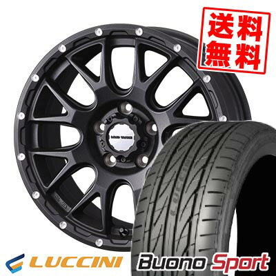 205/50R17 93W XL ルッチーニ Buono Sport MUDVANCE 08 サマータイヤホイール4本セット 【取付対象】