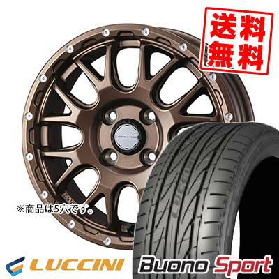 215/40R18 89W XL ルッチーニ Buono Sport MUDVANCE 08 サマータイヤホイール4本セット 【取付対象】