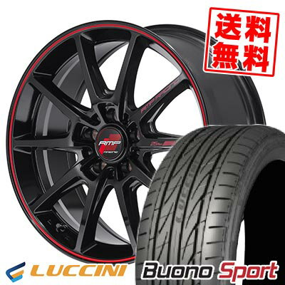 225/45R17 94W XL LUCCINI ルッチーニ Buono Sport RMP RACING R25 Plus RMPレーシング R25プラス サマータイヤホイール4本セット 【取付対象】