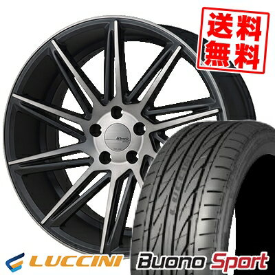 225/40R19 93Y XL ルッチーニ Buono Sport MONZA Warwic REVOX サマータイヤホイール4本セット 【取付対象】