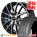 165/55R15 75V ルッチーニ Buono Sport SCHNEIDER RX27 サマータイヤホイール4本セット 【取付対象】