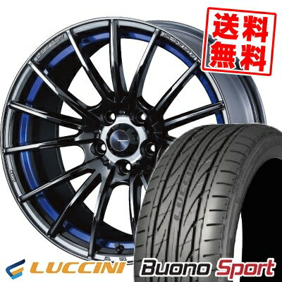 215/40R18 89W XL ルッチーニ Buono Sport WedsSport SA-35R サマータイヤホイール4本セット 【取付対象】