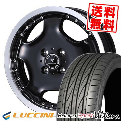 165/40R16 73V XL ルッチーニ Buono Ultima NOVARIS ASSETE D1 サマータイヤホイール4本セット 【取付対象】