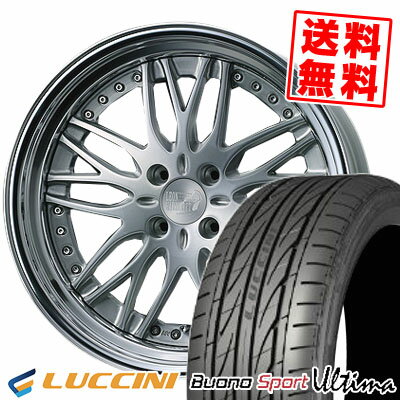 165/40R16 73V XL ルッチーニ Buono Ultima LEONHARDIRITT Progressline Bugel サマータイヤホイール4本セット 【取付対象】