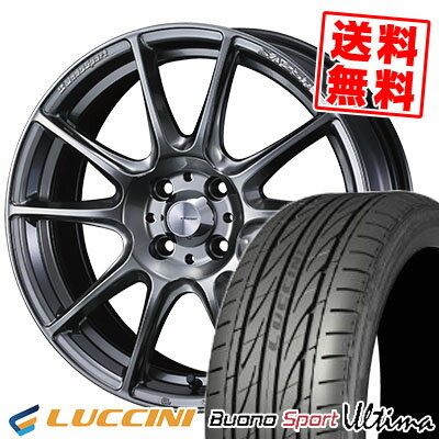 165/45R16 74V ルッチーニ BuonoUltima WedsSport SA-25R サマータイヤホイール4本セット 【取付対象】
