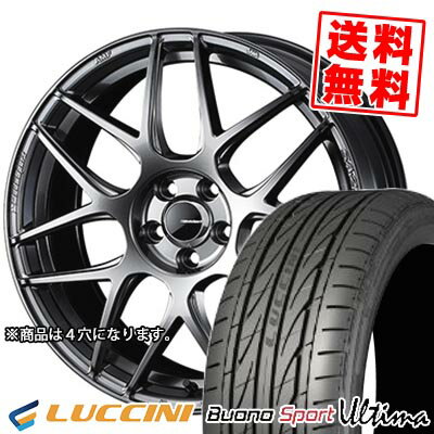 165/40R16 73V XL LUCCINI ルッチーニ Buono Ultima WedsSport SA-27R ウェッズスポーツ SA-27R サマータイヤホイール4本セット 【取付対象】