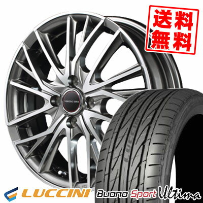 165/40R16 73V XL ルッチーニ Buono Ultima VERTEC ONE VULTURE サマータイヤホイール4本セット 【取付対象】
