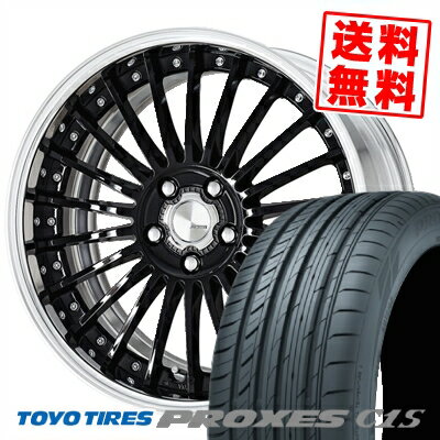 235/50R18 101W TOYO TIRES トーヨー タイヤ PROXES C1S プロクセス C1S WORK LANVEC LF1 ワーク ランベック エルエフワン サマータイヤホイール4本セット