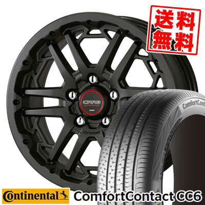 215/60R16 95V コンチネンタル ComfortContact CC6 WORK CRAG T-GRABIC3 サマータイヤホイール4本セット 【取付対象】