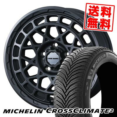 225/40R18 92Y XL ミシュラン CROSSCLIMATE 2 MUDVANCE X Type M サマータイヤホイール4本セット 【取付対象】