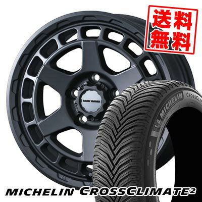 215/55R16 97W XL ミシュラン CROSSCLIMATE 2 MUDVANCE X Type S サマータイヤホイール4本セット 【取付対象】