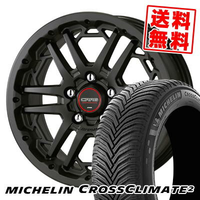 215/55R16 97W XL ミシュラン CROSSCLIMATE 2 WORK CRAG T-GRABIC3 サマータイヤホイール4本セット 【取付対象】