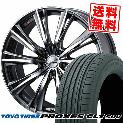 245/40R20 99W XL トーヨー タイヤ PROXES CL1 SUV weds LEONIS WX サマータイヤホイール4本セット 【取付対象】