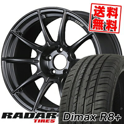 215/45R18 93Y XL レーダー DimaxR8+ SSR GT X01 サマータイヤホイール4本セット 【取付対象】