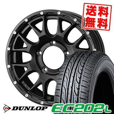 215/60R16 95H DUNLOP ダンロップ EC202L MUDVANCE 08 マッドヴァンス08 サマータイヤホイール4本セット 【取付対象】