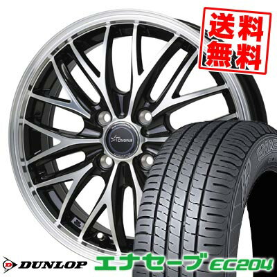 165/60R14 75H ダンロップ ENASAVE EC204 Chronus CH-113 サマータイヤホイール4本セット 【取付対象】