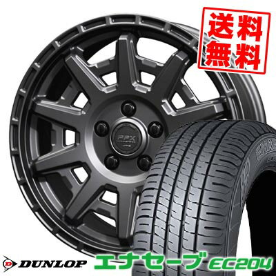215/55R16 93V ダンロップ ENASAVE EC204 PPX D10X サマータイヤホイール4本セット 【取付対象】