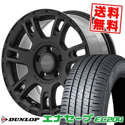 205/55R16 91V DUNLOP ダンロップ ENASAVE EC204 RAYS TEAM DAYTONA D207 レイズ チームデイトナ D207 サマータイヤホイール4本セット 【取付対象】
