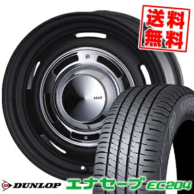 205/55R16 91V ダンロップ ENASAVE EC204 DEAN CrossCountry サマータイヤホイール4本セット 【取付対象】