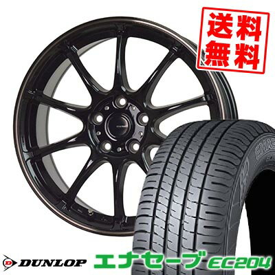 215/45R18 93W XL ダンロップ ENASAVE EC204 G-SPEED P-07 サマータイヤホイール4本セット 【取付対象】