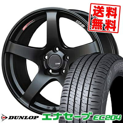215/45R17 91W XL ダンロップ ENASAVE EC204 SSR GTV01 サマータイヤホイール4本セット 【取付対象】