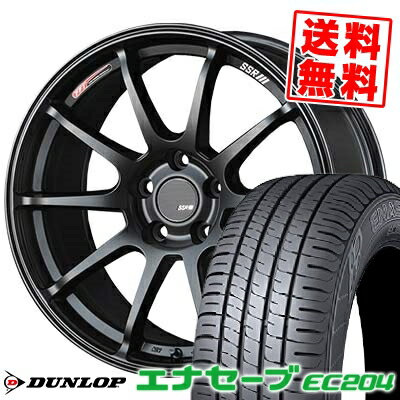 225/45R18 95W XL ダンロップ ENASAVE EC204 SSR GTV02 サマータイヤホイール4本セット 【取付対象】