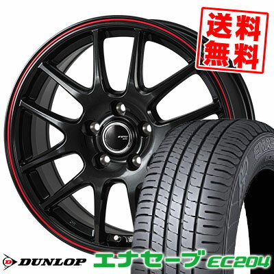 195/60R16 89H ダンロップ ENASAVE EC204 JP STYLE Jefa サマータイヤホイール4本セット 【取付対象】