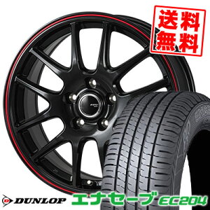 205/55R16 91V ダンロップ ENASAVE EC204 JP STYLE Jefa サマータイヤホイール4本セット 【取付対象】