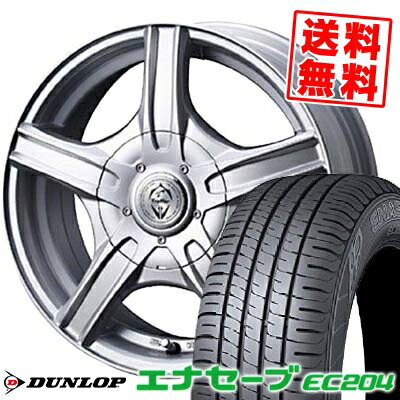 195/65R14 89S ダンロップ ENASAVE EC204 Treffer MH サマータイヤホイール4本セット 【取付対象】