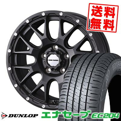 215/45R17 91W XL ダンロップ ENASAVE EC204 MUDVANCE 08 サマータイヤホイール4本セット 【取付対象】