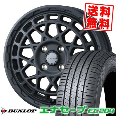 165/65R14 79S ダンロップ ENASAVE EC204 MUDVANCE X Type M サマータイヤホイール4本セット 【取付対象】