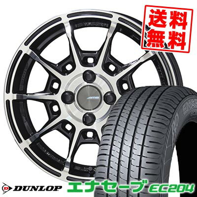 185/55R15 82V DUNLOP ダンロップ ENASAVE EC204 GALERNA REFINO ガレルナ レフィーノ サマータイヤホイール4本セット 【取付対象】