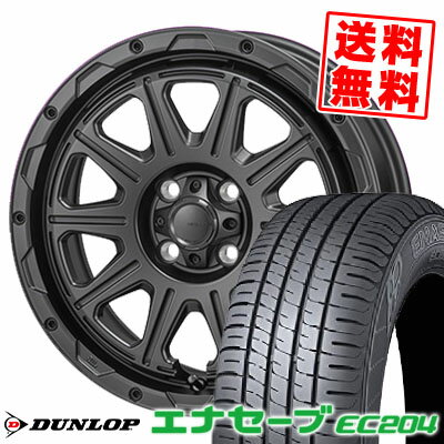 195/55R16 87V ダンロップ ENASAVE EC204 HI-BLOCK REGULES サマータイヤホイール4本セット 【取付対象】