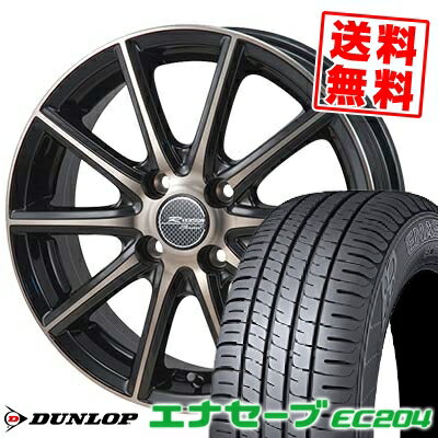 165/55R15 75V ダンロップ ENASAVE EC204 MONZA R VERSION Sprint サマータイヤホイール4本セット 【取付対象】
