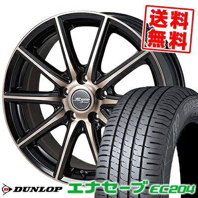 195/60R15 88H ダンロップ ENASAVE EC204 MONZA R VERSION Sprint サマータイヤホイール4本セット 【取付対象】